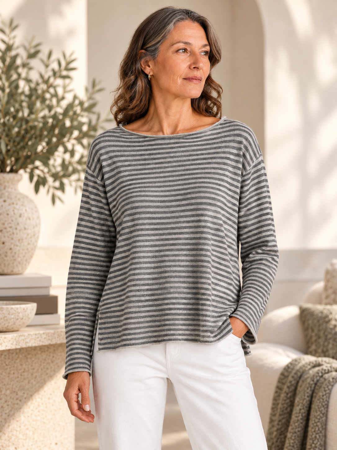 Knitted Linen Jumpers